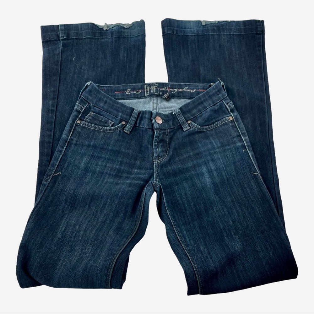 !iT 2000s Jeans, flare low rise long size 26
